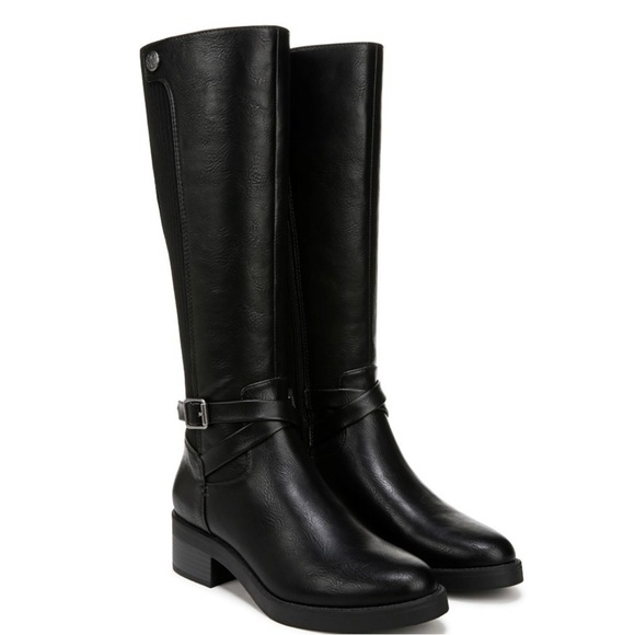 Life Stride Shoes - Life Stride Black Over the Knee Boots
